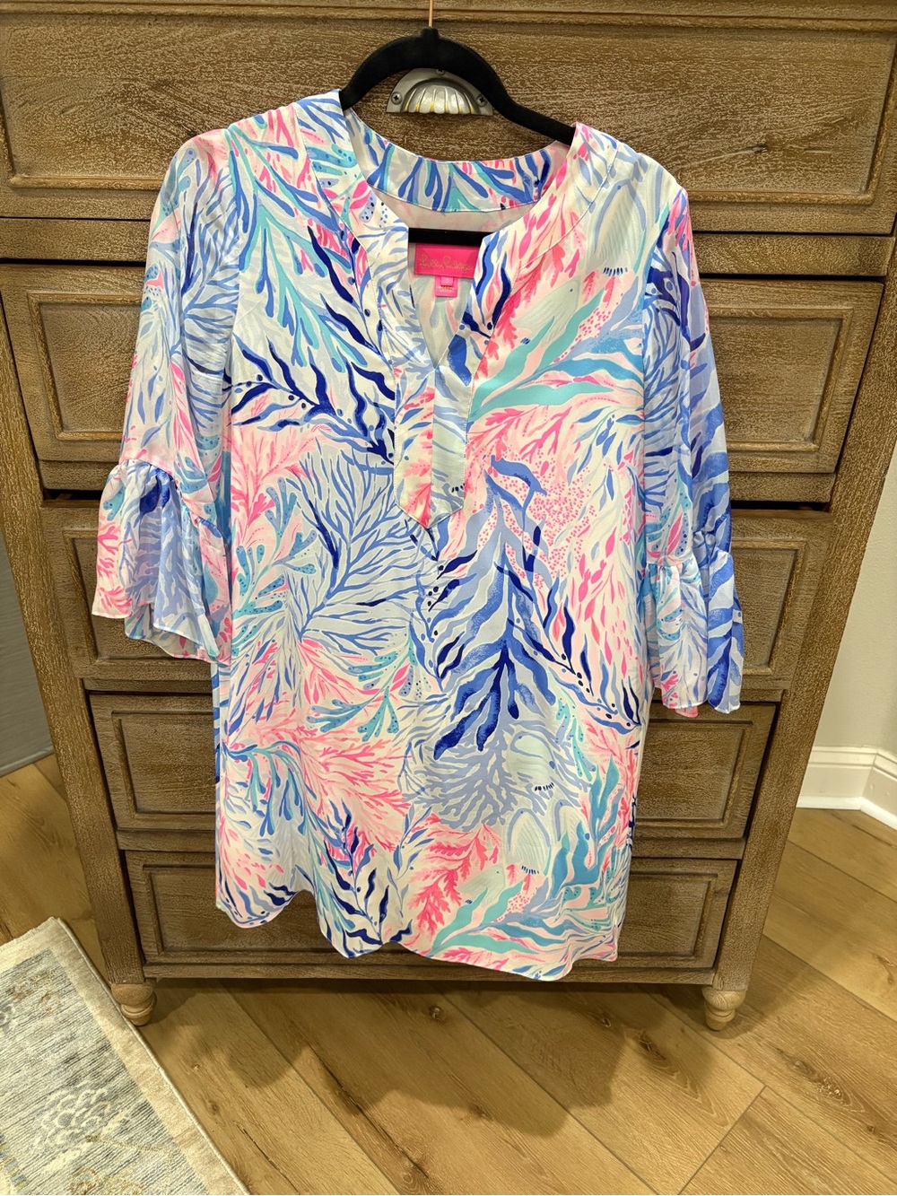 Lilly Pulitzer Eleanor Silk Dress Small